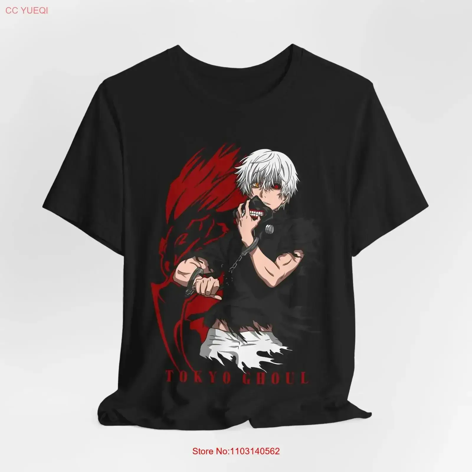 Anime Merchandise T-Shirts - Tokyo Ghoul Anime T-shirt Fan Merchandise