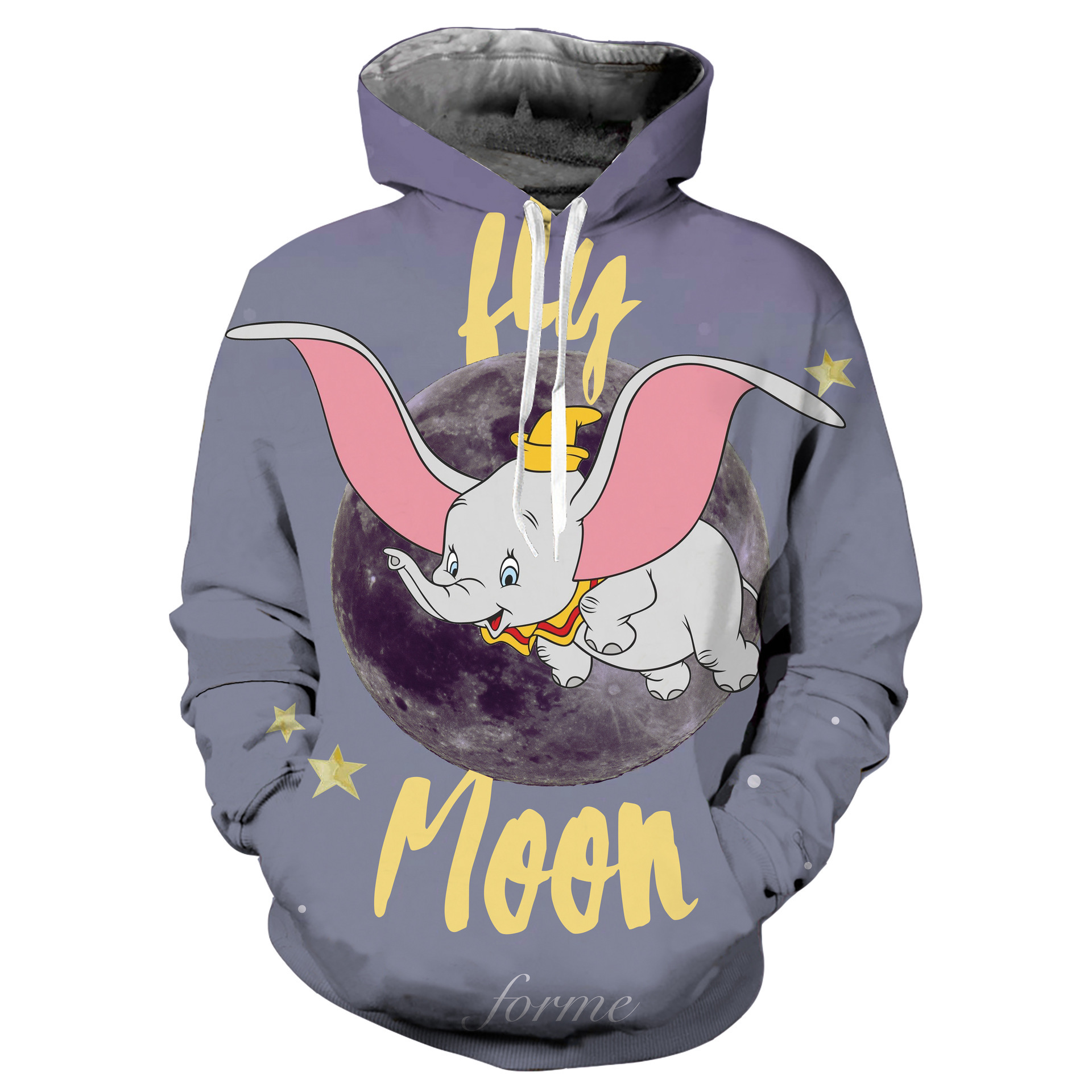 Anime Merchandise Hoodie - Nieuwe stijl Dumbo The Flying Elephant
