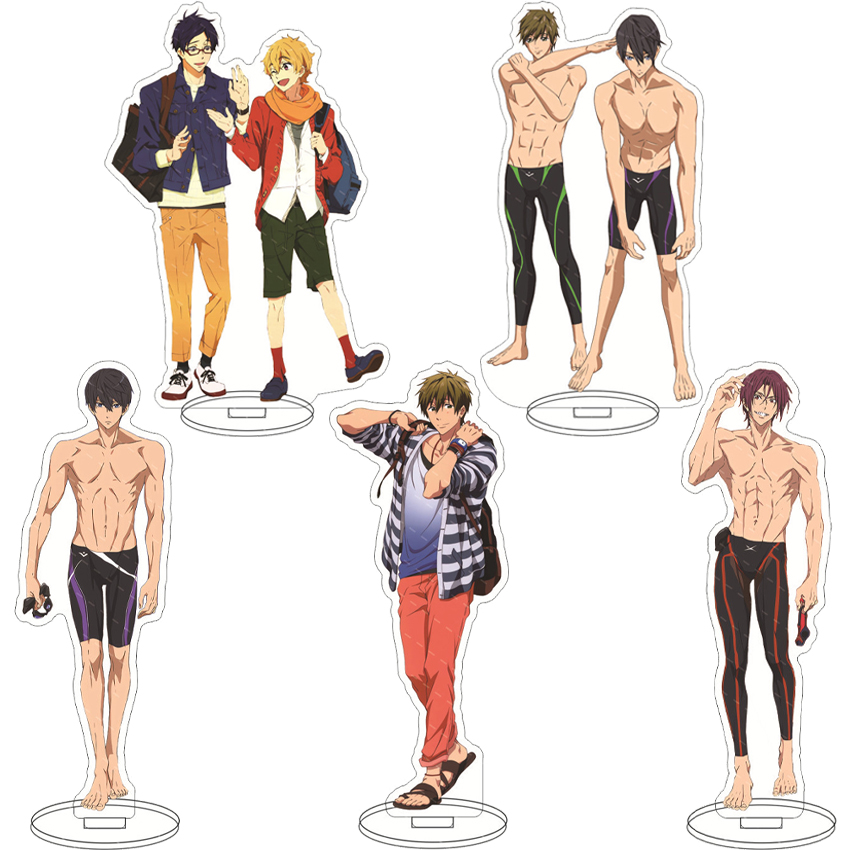 Anime Merchandise Gift - 16CM Anime Acrylfiguur Gratis! Nanase Haruka