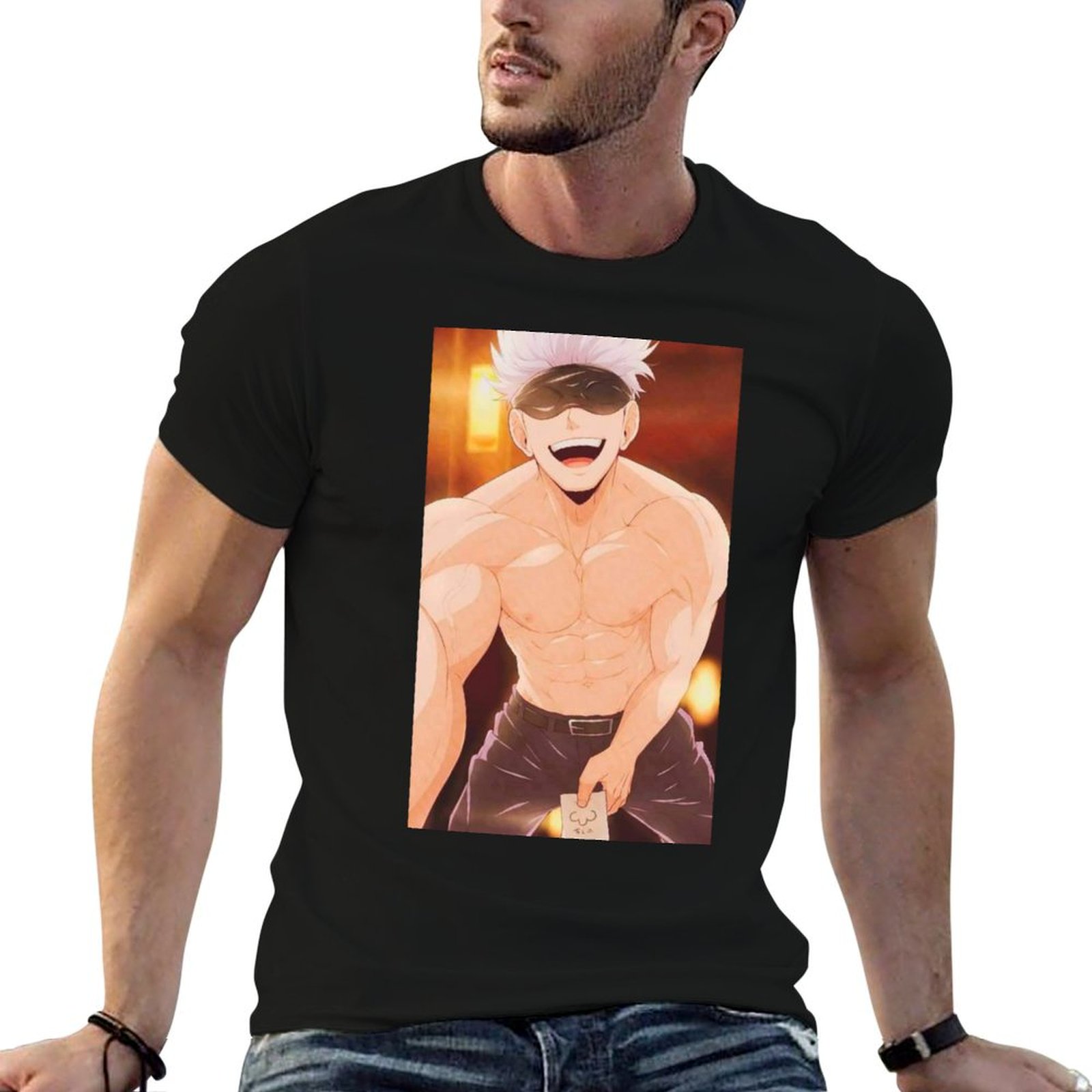 Anime Merchandise T-Shirts - Gojo Satoru Merchandise T-shirt t-shirts voor