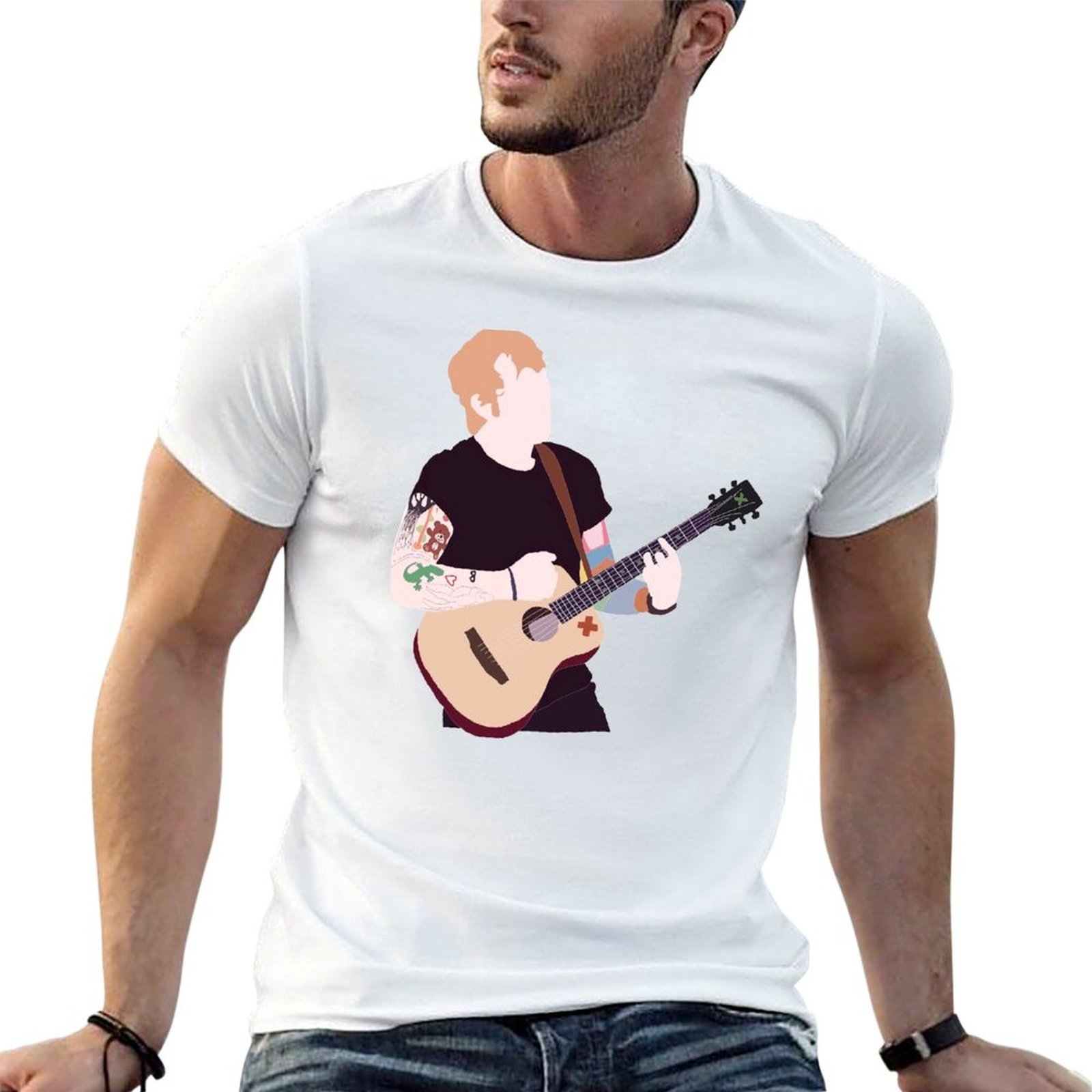 Anime Merchandise T-Shirts - Officiële merchandise van Ed Sheeran T-shirt