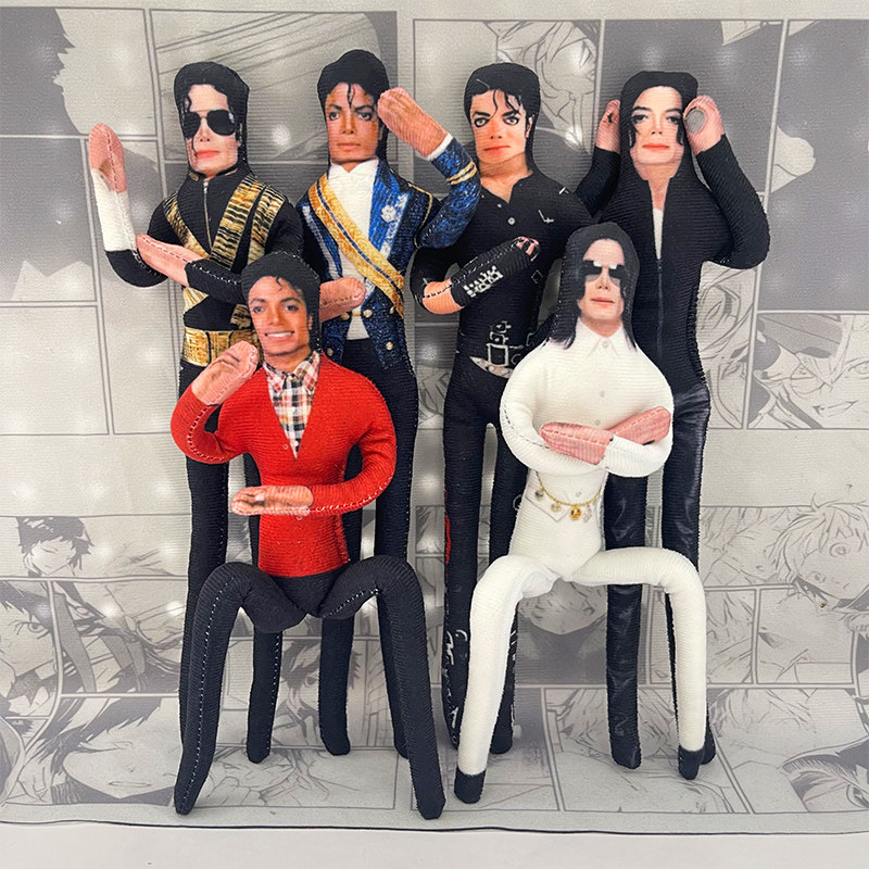 Anime Merchandise Plush Toys - Michael Jackson Beweegbare Joint Pluche Gevulde
