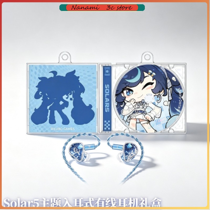 Anime Merchandise Gift - Pre-sale Wuthering Waves Solar5 Uno Oortelefoons