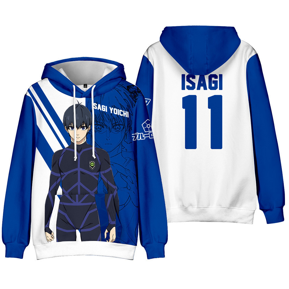 Anime Merchandise Hoodie - Nieuwe anime BLUE LOCK merchandise modieuze