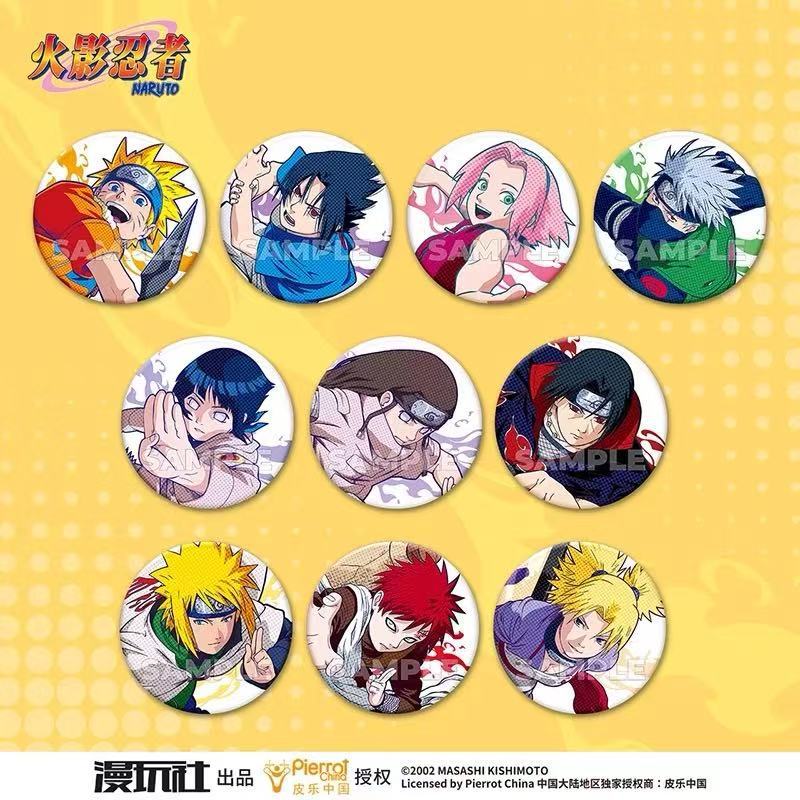Manga Storage Box - Originele Naruto Spot Series Tin Badge
