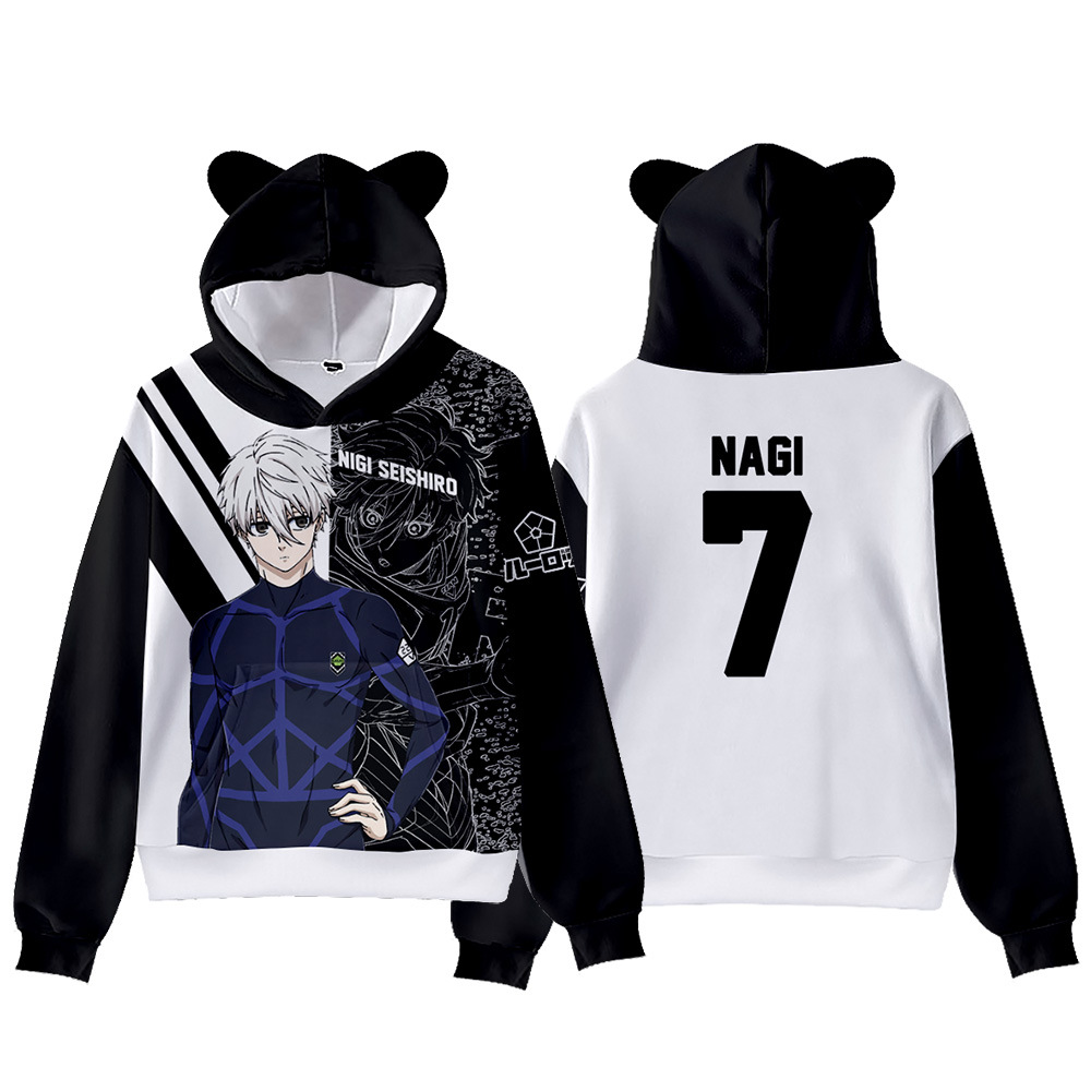 Anime Merchandise Hoodie - 3D Nieuwe Anime BLUE LOCK Merchandise