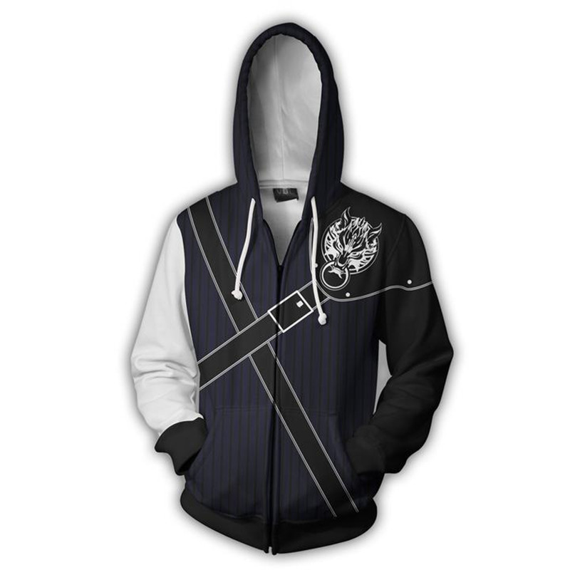 Final Fantasy Hoodie Digitale  - Anime Merchandise Hoodie recensie en prijs