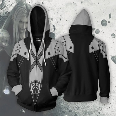 Final Fantasy Hoodie Digitale  - Anime Merchandise Hoodie recensie en prijs