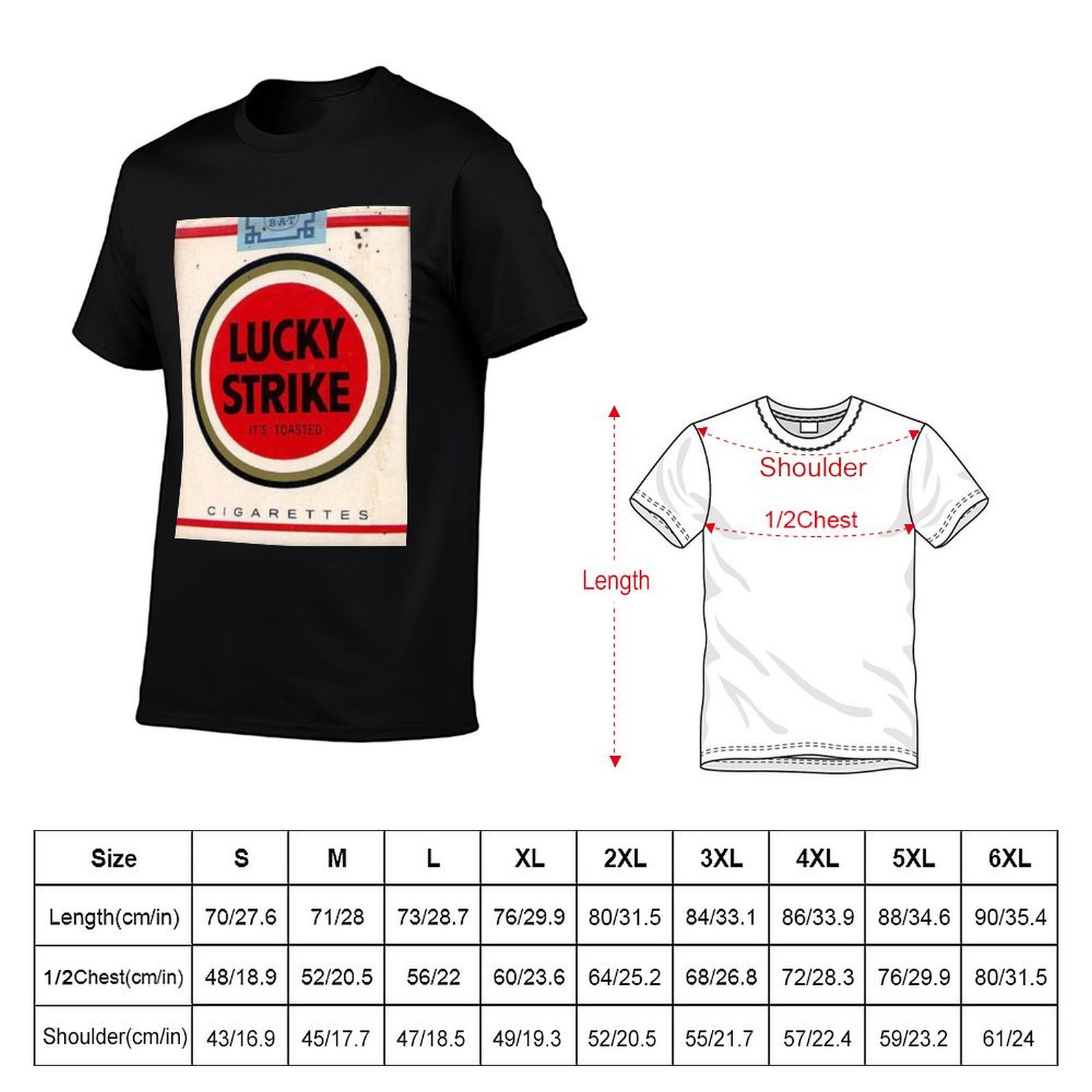 BESTSELLER Lucky Strike Mercha - Anime Merchandise T-Shirts recensie en prijs