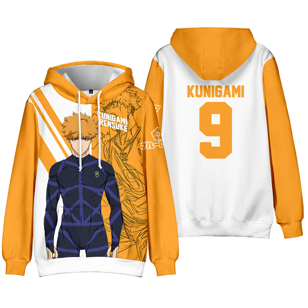 Nieuwe anime BLUE LOCK merchan - Anime Merchandise Hoodie recensie en prijs