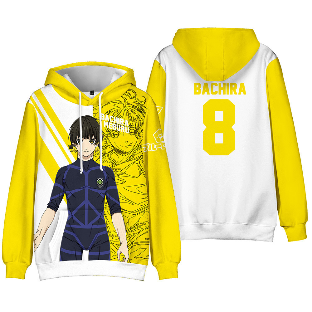 Nieuwe anime BLUE LOCK merchan - Anime Merchandise Hoodie recensie en prijs