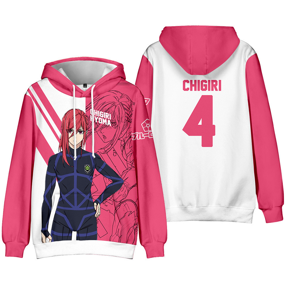 Nieuwe anime BLUE LOCK merchan - Anime Merchandise Hoodie recensie en prijs