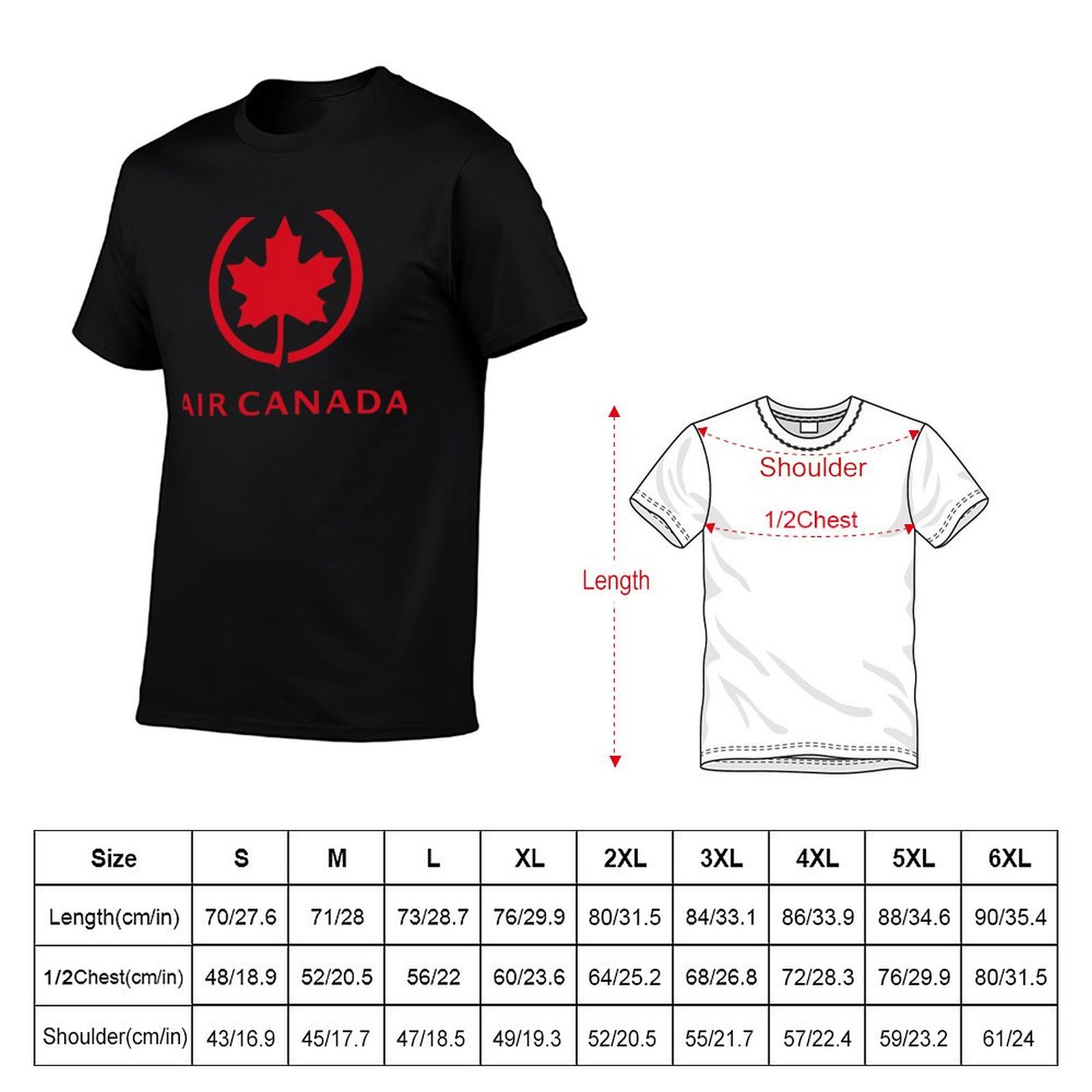 BESTSELLER - Air Canada Mercha - Anime Merchandise T-Shirts recensie en prijs