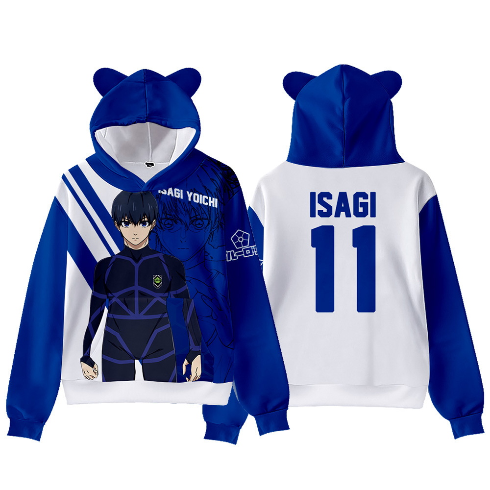 3D Nieuwe Anime BLUE LOCK Merc - Anime Merchandise Hoodie recensie en prijs