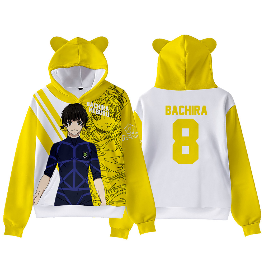 3D Nieuwe Anime BLUE LOCK Merc - Anime Merchandise Hoodie recensie en prijs