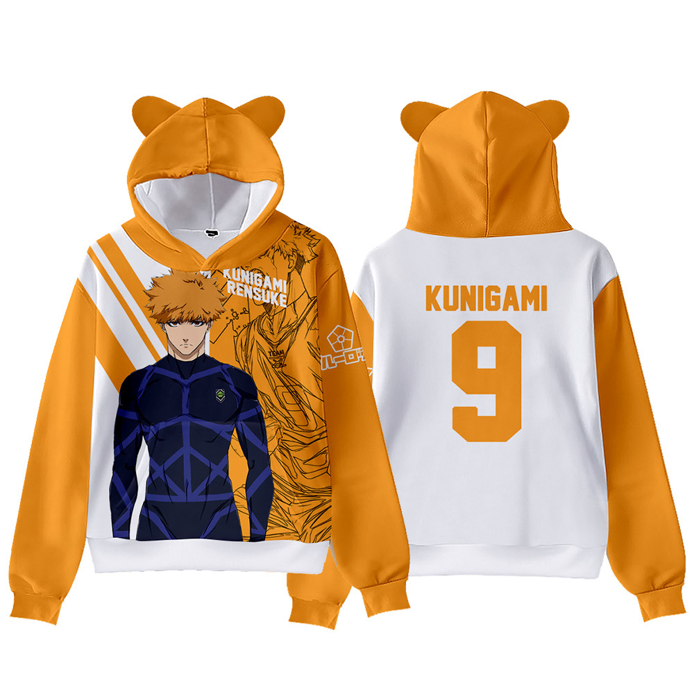 3D Nieuwe Anime BLUE LOCK Merc - Anime Merchandise Hoodie recensie en prijs